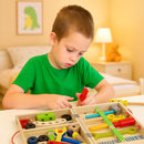 Kit de ferramentas em madeira