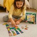 Quebra Cabeça Educativo - Alfabeto e Números